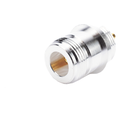 RFN-1022-1 - Conector N Hembra / Montaje Frontal Panel / Doble D Plano / Soldable / 0.5 pies Cable Compatible