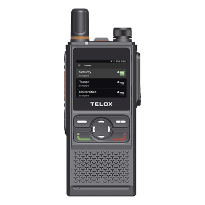 TE320-NXRADIO-SIM - Kit Radio PoC / IP67 / Doble SIM LTE Global / Batería 4000 mAh / Audio 3W / Pantalla 2"