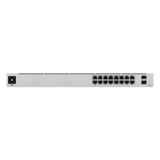 USW-16-POE - Switch Ubiquiti USW-16-POE 16 Puertos 8 Puertos PoE 802.3af/at 8 Puertos Gigabit 2 Puertos 1Gbps SFP 42W Display
