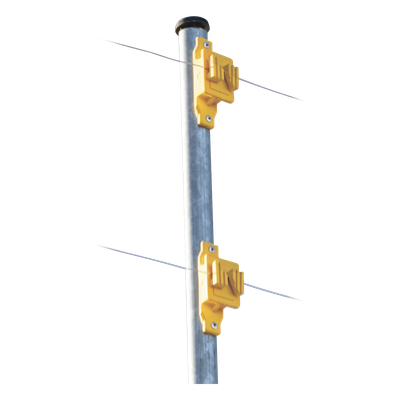 SFPASOY - Aislador de Paso para Cerco Eléctrico / Aislamiento 18 kV / Resistencia Mecánica 10.2 kg / Protección UV / Polipropileno y Policarbonato