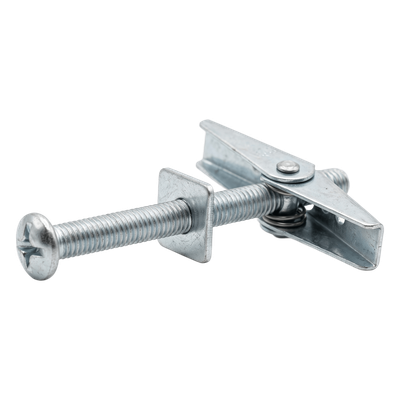 SHTM164 - Taquete Mariposa / 3/16" x 4" (4.8 mm x 102 mm) / Acero Pregalvanizado / Alas Expandibles / Tornillo #12