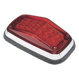 XT1885R - Luz de Advertencia LED / 8 x 4" (203.2 x 101.6 mm) / 12 LEDs / 11 Patrones / 12-30 VDC / IP67 / SAE J845 J595