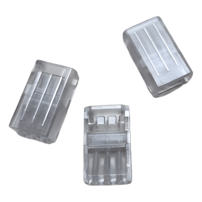 LUCK1TW - Conector Wire-to-Tape / 3 Pines / Tira LED Tunable White / Paquete de 10 / Sin Soldadura / RadioRA 3 y HomeWorks QSX