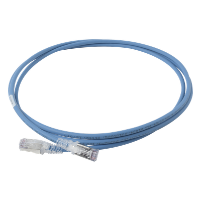 SP6A-S07-06 - Patch Cord Cat6A Blindado S/FTP / 28 AWG / 2.13 m (7 ft) / Diámetro 5.5 mm / Color Azul