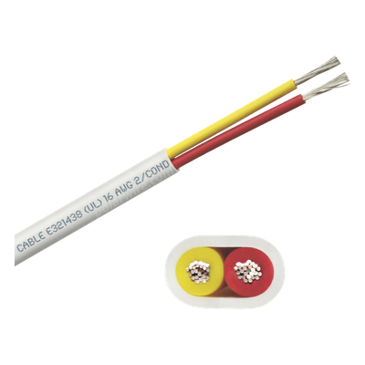 B7W16T-20-250 - Cable Plano Grado Marino / Calibre 16 / 2 Conductores / 250 ft (76.2 m)