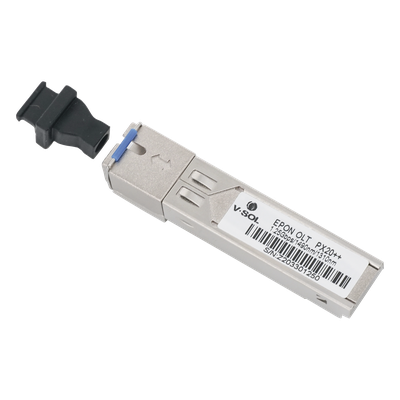EPON-SFP-PX20 - Módulo SFP EPON / 1.25 Gbps Simétrico / Alcance 20 km (12.4 mi) / PX20++ / SC/UPC / Temperatura Extendida 0-70°C