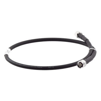 LP-NM-NM-1M-V2 - Jumper Coaxial / Ultra Flexible / Baja Pérdida hasta 7 GHz / N-Macho a N-Macho / 1 m / Interior y Exterior