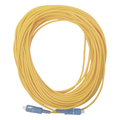 OFC-SC/PC-SC/PC-S-30-20 - Jumper de Fibra Óptica Simplex, Monomodo, con Conectores SC/UPC-SC/UPC, de 20 Metros