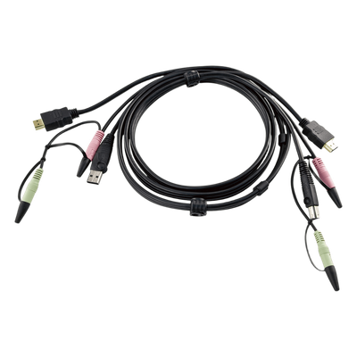 2L-7D02UH - ATEN Cable KVM HDMI USB con audio de 1,8 m