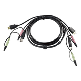 2L-7D02UH - ATEN Cable KVM HDMI USB con audio de 1,8 m