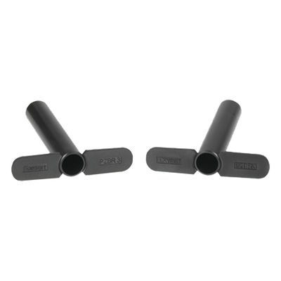 PZBR3 - Accesorio de Gestión Vertical de Cable / Profundidad 3 in (76.2 mm) / 2 Piezas / Montaje en Rieles de Gabinete de Pared / ABS Resistente