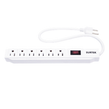 SYS-136221 - Multicontacto con Supresor de Picos 450 Joules, Voltaje de Entrada: 127 Vca NEMA 5-15P, Con 6 Salidas NEMA 5-15R.