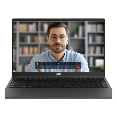 AP15 - Laptop Profesional / Intel Alder Lake N97 / 16 GB RAM DDR4 / 512 GB SSD / Wi-Fi 5 / Bluetooth 4.2 / USB-C 3.2 / HDMI / Windows 11