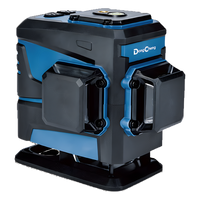 DFF02-12LE - Nivel Láser Línea Verde / 515 nm / Autonivelante ±3° / Proyección 360° / Batería 4V 4.4Ah / Base Magnética Rotativa