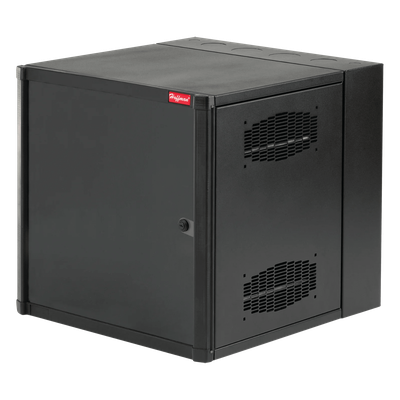EWMS362425 - Gabinete de Pared para Rack 19" / 19 UR / Doble Bisagra Frontal y Trasera / Puerta Sólida de Acero / 915 mm Alto x 600 mm Ancho x 637 mm Profundidad