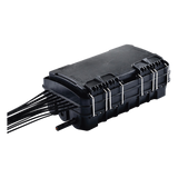 FDP-420E-16 - Caja de Distribución de Fibra Óptica / 24 Empalmes / 16 Puertos SC/APC Simplex / IP65 / 16 Salidas Drop