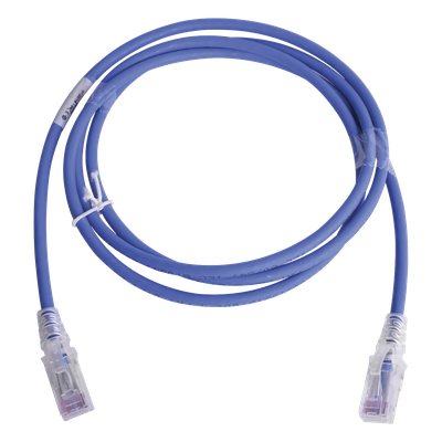 MC6-05-06B - Patch Cord Cat6 UTP / 5ft (1.52m) / CM/LS0H / Azul / Bulk