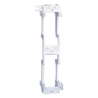 S89B - Bracket para Montaje de Regleta / Cat5e / 22-26 AWG / 25 Pares / Termoplástico de Alto Impacto