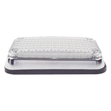 X-LTE-595-W - Luz de Advertencia LED / 6x4 Pulgadas / 66 LED de Alta Intensidad / 12 VCC / 10 Patrones de Destello / Montaje Permanente