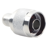 TT-CON-531 - Conector Coaxial N Macho / 75 Ohm / Montaje en Línea / RG-11 / Contacto Oro / Aislante Teflón
