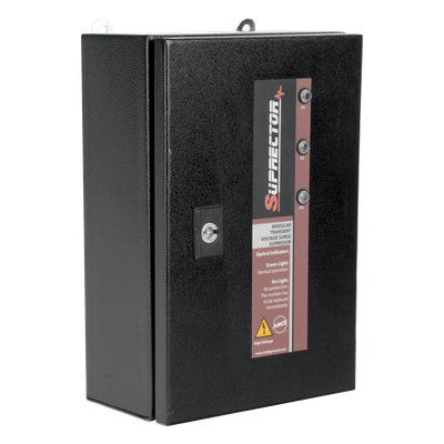 SUPR-60-2-FCSO - Supresor de picos clase B / 277/480 Vca / 2 fases / 60 kA / Tecnología híbrida