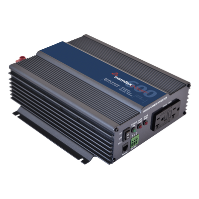 PST-600-12 - Inversor de Corriente / 600W / Onda Sinusoidal Pura / Entrada 12 Vcc / Salida 120 Vca 60 Hz