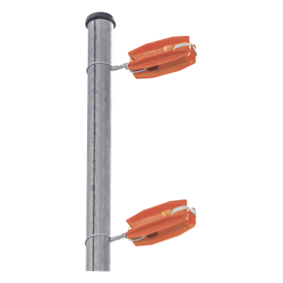 SFESQUINEROOR - Aislador de Esquina para Cercos Eléctricos / 18 kV / Resistencia Mecánica 10.2 kg / Anti UV / 66 mm x 31.6 mm