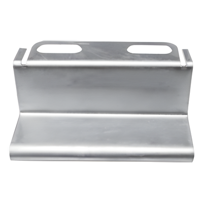MG-51-116EZ - Placa de Salida a Tubo / Peralte 33 mm / Tuberías 1/2' a 2' / Acabado Galvanizado Electro-Zinc / Diseño U