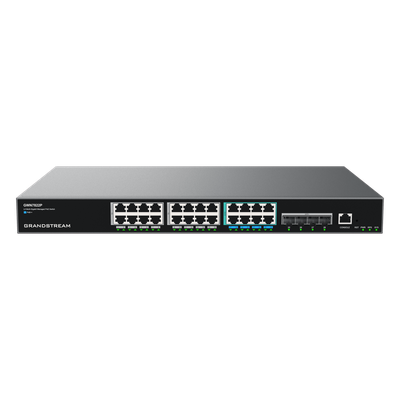 GWN7822P - GWN7822P, Switch de agregación PoE++ Administrable capa 3, 8 x 2.5GigaEth PoE++, 16 x GigaEth PoE+