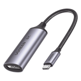 15575 - Ugreen 15575 cambiador de género para cable USB C DisplayPort Gris