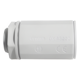 DX-43-216 - Conector de Tubería Rígida a Caja / PVC Auto-extinguible / 16 mm / IP65 / -24°C a 60°C / Libre de Halógenos