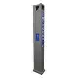 TORRE-I12 - Torre de alerta / Acero / 2.5 m (8.2 ft) / Pintura electrostática gris / Compatible Fanvil I12-N-01P