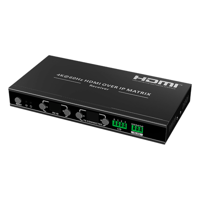 TTMOIPRX - Receptor HDMI sobre IP / 4K60 Hz / 120 m / 18 Gbps / Videowall / 393 ft