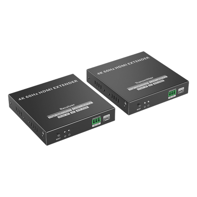 TT-582 - Extensor HDMI / 4K @60Hz / 120 m (393.7 ft) / HDMI 2.0 / HDCP 2.2 / IR Bidireccional / Loop Out