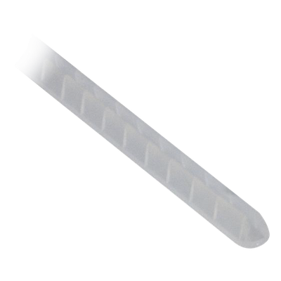GEE62F-A-C - Cubre-filos Ranurado con Adhesivo / 0.9-1.6mm / 30.5m (100 ft) / UL94-HB / -40°C a 50°C / Natural
