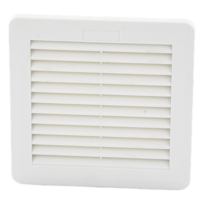 NTLSF150 - Respirador con Filtro para Gabinete / Filtro G4 Eficiencia 94% / IP54 / Aluminio / -40°C a +70°C / Montaje por Clips / 125 x 125 mm