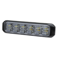 SP18RWA - Luz Auxiliar LED / 18 LEDs Tricolor / SAE J845 Clase 1 / IPX7 / 28 Patrones / 12 VCD / 100°