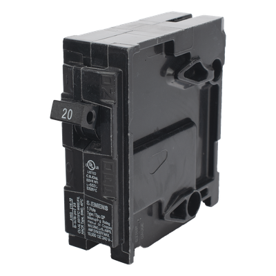 Q120 - Interruptor Automático Enchufable / 1 Polo / 20 A / 240 VCA / Capacidad Interruptiva 10 kA / UL 489