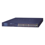 FGSW-2622VHP - PLANET FGSW-2622VHP switch No administrado L2 Fast Ethernet (10/100) Energía sobre Ethernet (PoE) 1U Azul