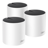 DECOX55-3PACK - Kit de Sistema Inalambrico Deco X55 Mesh para Hogar, Doble Banda Wi-fi 6 (Ax), Doble Puerto Gigabit