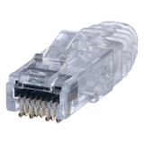 SP688E-C - Plug RJ45 Cat6 / 3 Piezas / 23-24 AWG / 50μ Oro / 2500 Ciclos / 100 Piezas