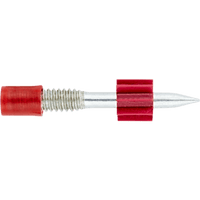 FPC-PO-100 - Perno Roscado para Concreto / Diámetro 3.6 mm / Longitud 1" / Carga Tracción 2.7 kN / Acero Zincado / Caja 100 Piezas
