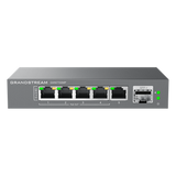 GWN7700MP - Grandstream Switch No Administrable GWN7700MP, 5 Puertos 10/100/1000Mbps, 4 Puertos PoE+, 1 Puerto SFP+ 10Gbps