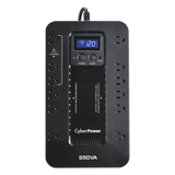 EC850LCD - CyberPower EC850LCD sistema de alimentación ininterrumpida (UPS) Línea interactiva 0,85 kVA 510 W 12 salidas AC
