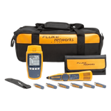MS-POE-KIT - Fluke MicroScanner PoE Comprobador de alimentación PoE Negro, Azul, Amarillo