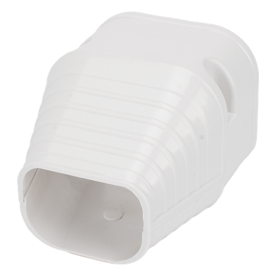 TH-ACKIT-TF - Tapa Final para Aire Acondicionado / PVC Rígido Blanco / -20°C a 75°C / Interior y Exterior / 11 Piezas / Compatible Minisplit