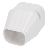 TH-ACKIT-TF - Tapa Final para Aire Acondicionado / PVC Rígido Blanco / -20°C a 75°C / Interior y Exterior / 11 Piezas / Compatible Minisplit