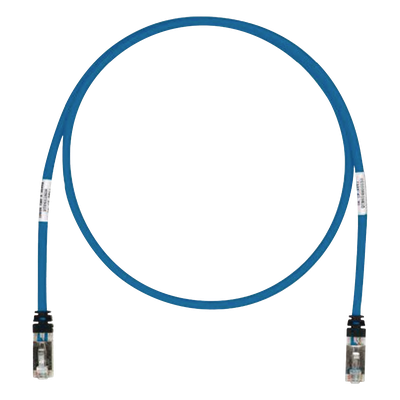 STP6X10MBU - Patch Cord / Cat6A S/FTP / CM/LS0H / 10 m (32.81 ft) / 26 AWG / 500 MHz / Azul