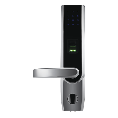 TL400BL - Cerradura autónoma izquierda bluetooth de huella digital, tarjeta de proximidad y contraseña / APP ZKSmarKey