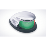 0227-DP0-CHR - Luz Bi-Color de Montaje Horizontal con Carcasa Cromada para Embarcaciones a Motor Menores de 20 Metros